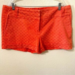 Maurice’s patterned salmon shorts 15/16